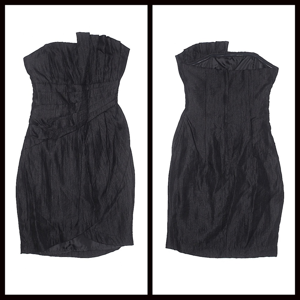 Black Strapless H&M Party Dress